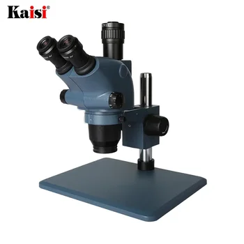 Микроскоп Kaisi 36565A Инструменты для ремонта мобильных телефонов, тринокулярный стереомикроскоп с базой B10