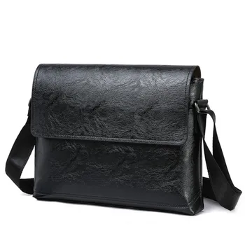 Модная кожаная сумка через плечо для мужчин, сумки, повседневная мужская сумка-мессенджер, дизайнерская мужская сумка, деловой рюкзак, брендовая сумка через плечо