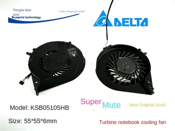 Новый Немой Ksb05105hb 5506 5,5 см Ноутбук с Турбиной 5V PWM Вытяжной Вентилятор Охлаждения процессора